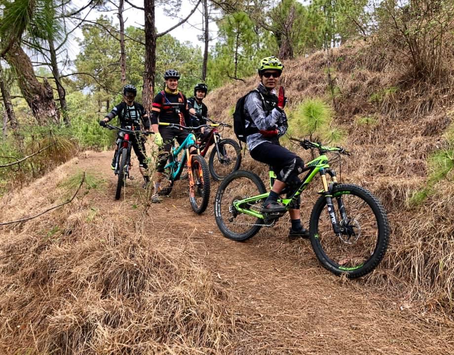 Bhutan Heli-Bike: singletrack